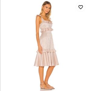 Saylor Maxina Dress in Blush